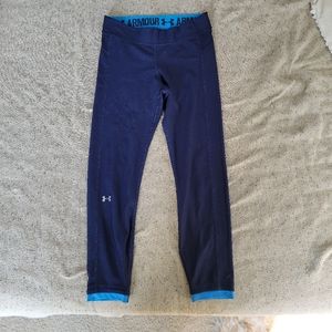 Under Armour blue leggings size M